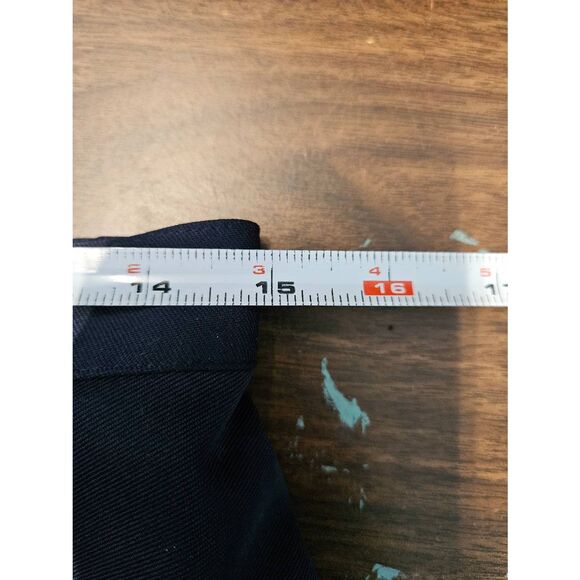 Alfred Dunner Navy Embroidered Capri Pants Womens SZ 8P Butterfly Floral - Picture 7 of 8